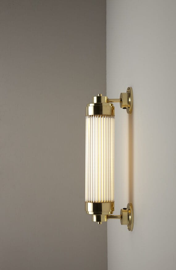Pillar Offset Wall Light
