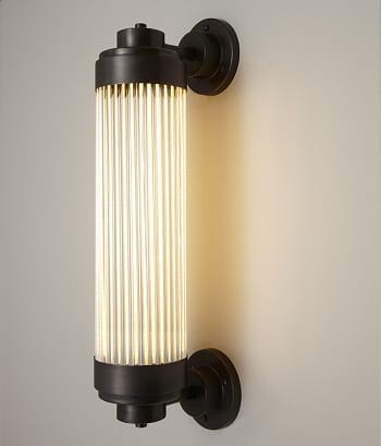 Pillar Offset Wall Light