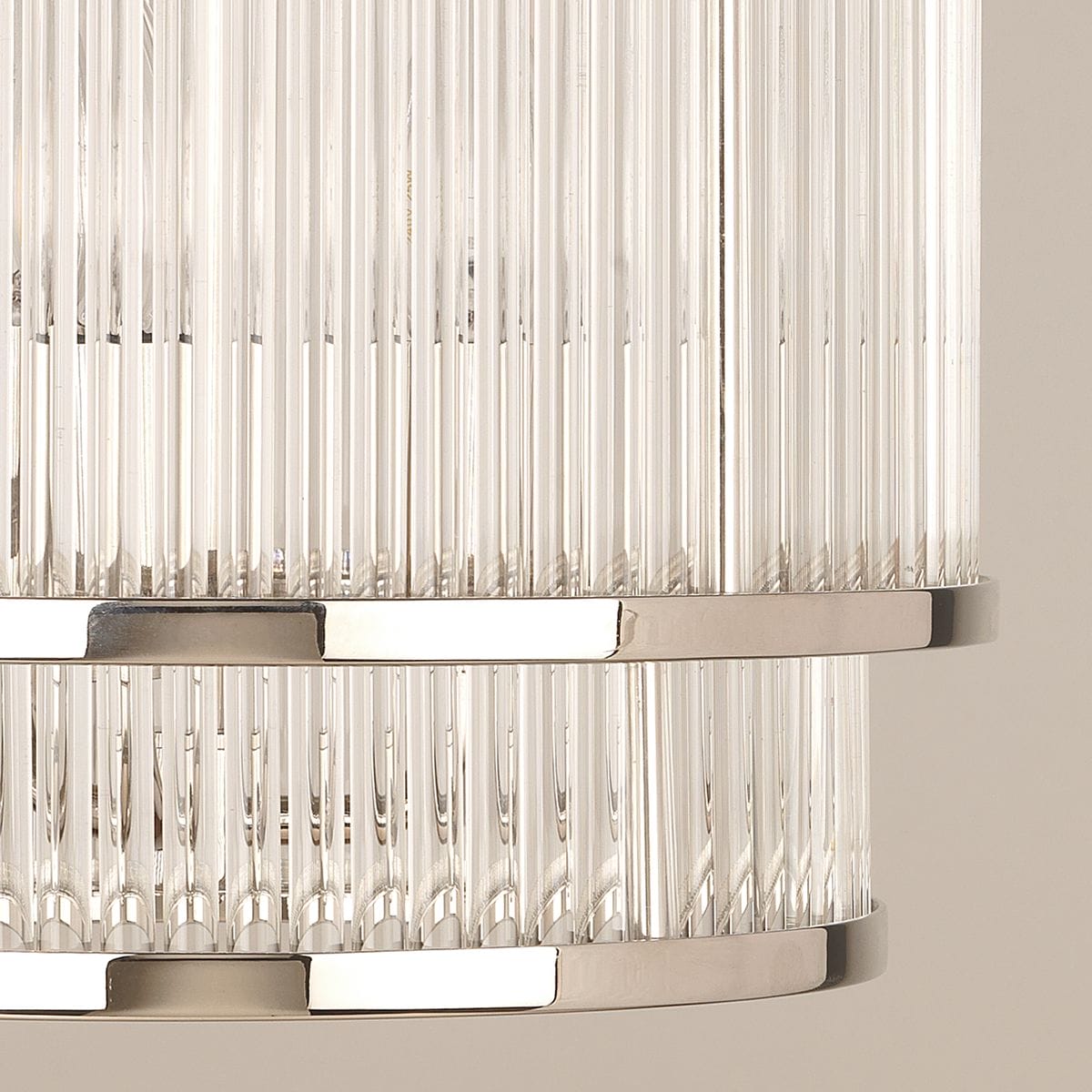 Ripon Glass Rod Ceiling Light