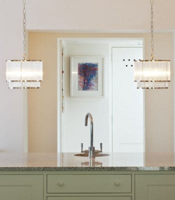 Ripon Glass Rod Ceiling Light