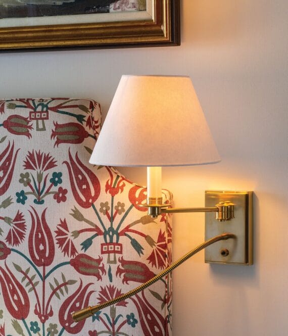 Bordon Swing Arm Reading Wall Light