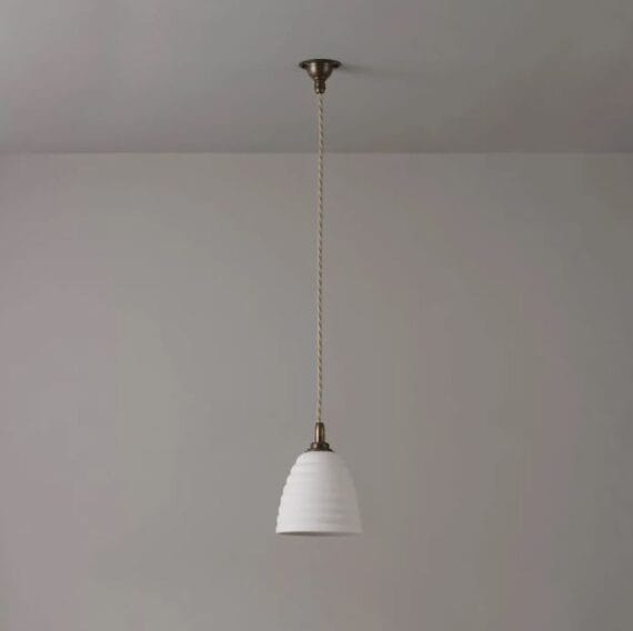 Antique Brass Bibendum Pendant