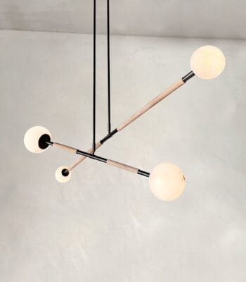 Mobile Chandelier Alabaster