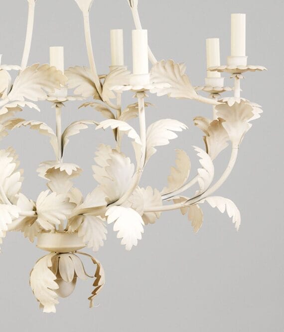 Deteljebilde av Compiegne Leaf i Ivory