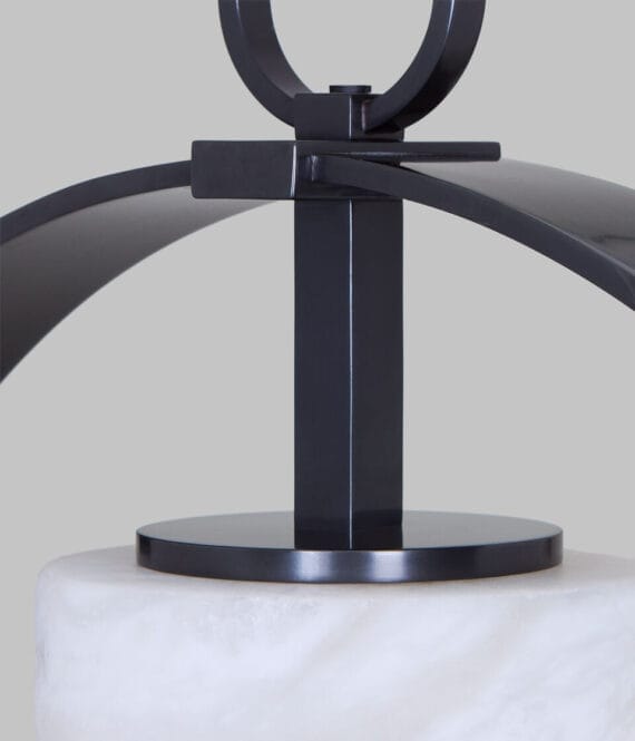 Detaljebilde av Langley i bronse