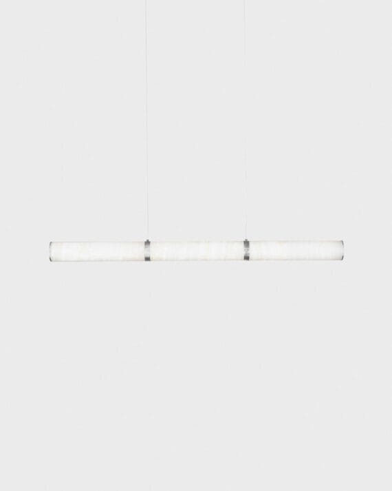 Produktbilde av lampen PARS fra Anour i white Onyx og stainless steel utførelse uten lys