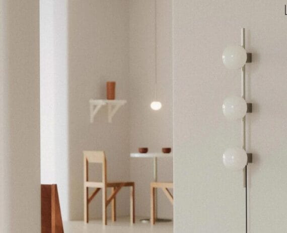 Ovoid Wall Lamp Triple